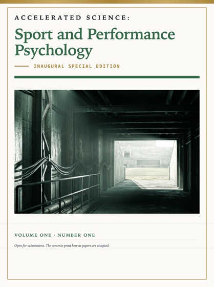 Cover of Accelerated Science: Sport and Performance Psychology