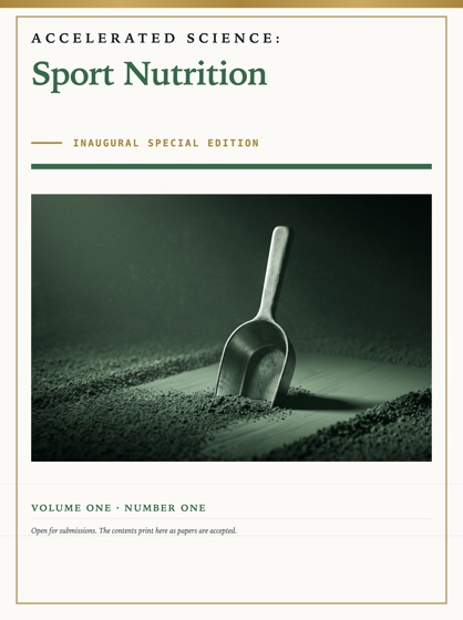 Cover of Accelerated Science: Sport Nutrition