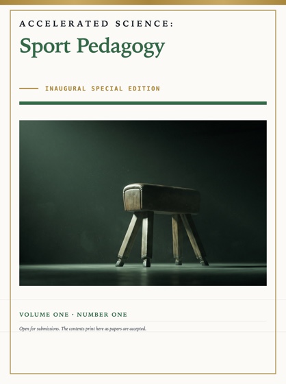 Cover of Accelerated Science: Sport Pedagogy