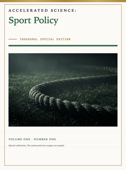 Cover of Accelerated Science: Sport Policy
