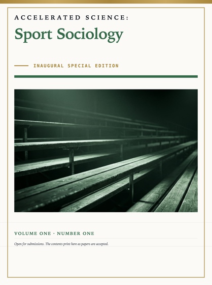 Cover of Accelerated Science: Sport Sociology