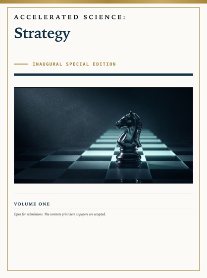 Cover of Accelerated Science: Strategy