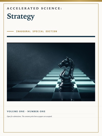 Cover of Accelerated Science: Strategy