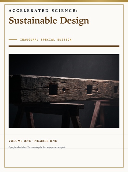 Cover of Accelerated Science: Sustainable Design