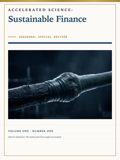 Cover of Accelerated Science: Sustainable Finance