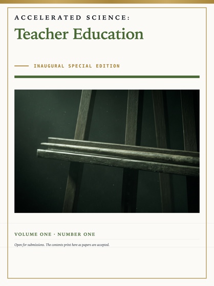 Cover of Accelerated Science: Teacher Education