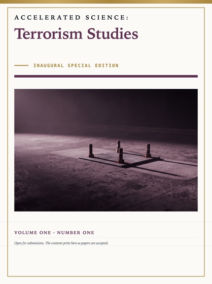 Cover of Accelerated Science: Terrorism Studies