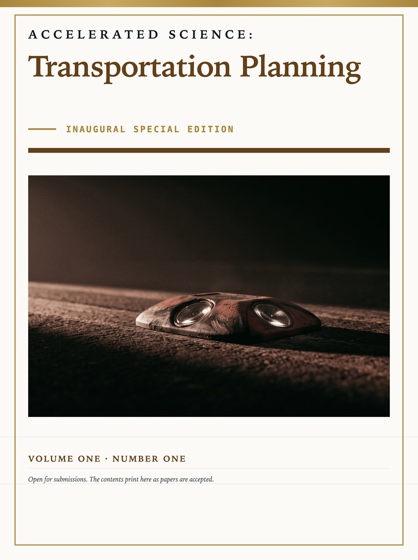 Cover of Accelerated Science: Transportation Planning