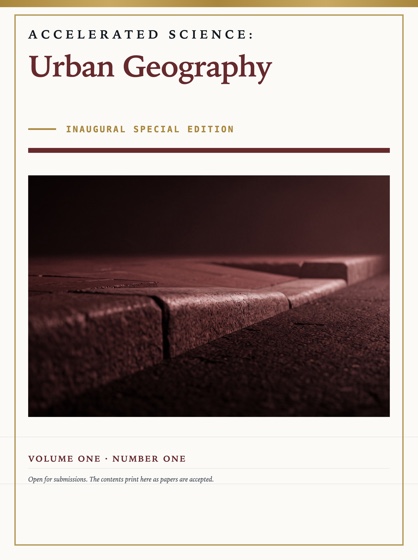 Cover of Accelerated Science: Urban Geography