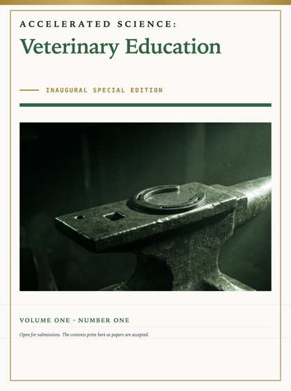 Cover of Accelerated Science: Veterinary Education
