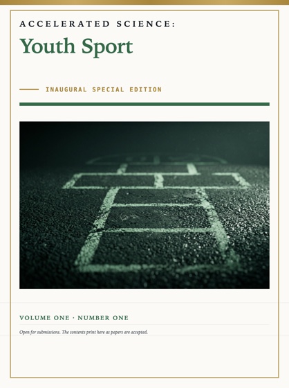 Cover of Accelerated Science: Youth Sport